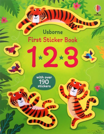 First Sticker Book 123 - Alice Beecham [KSIĄŻKA]