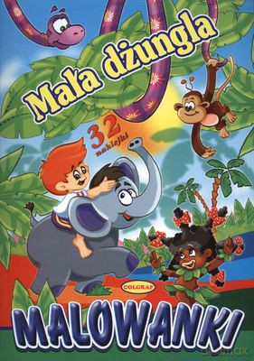 Mała Dżungla Malowanki [KSIĄŻKA]