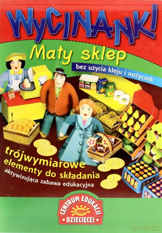Mały Sklep Wycinanki - Małgorzata Potocka [KSIĄŻKA]