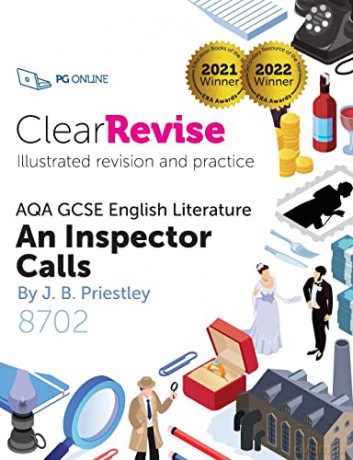 GCSE AQA English Literature An Inspector Calls: Illustrated Revision and Practice (ClearRevise AQA GCSE English Literature 8702) (ClearRevise AQA GCSE English, Priestley, An Inspector Calls) [KSIĄŻKA]