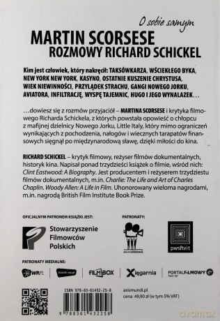 Martin Scorsese Rozmowy - Richard Schickel [KSIĄŻKA]