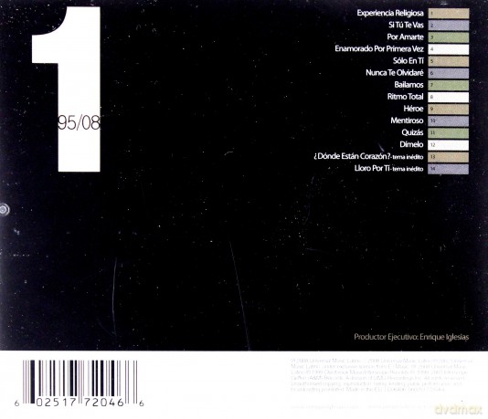 Enrique Iglesias: 95/08 (PL) [CD]