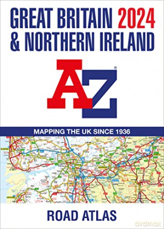 Great Britain/Northern Ireland A-Z 2024 - A-Z Maps [KSIĄŻKA]