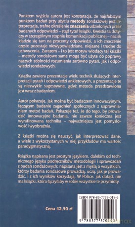Metoda I Znaczenie W Badaniach Sondażowych Tw - Howard Schuman [KSIĄŻKA]