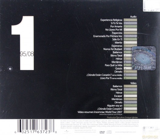 Enrique Iglesias: 95/08 Deluxe [CD]+[DVD]