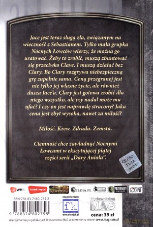 Miasto Zagubionych Dusz - Cassandra Clare [KSIĄŻKA]