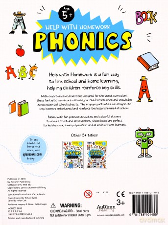 Help With Homework - Phonics And Reading Book Pack [KSIĄŻKA]