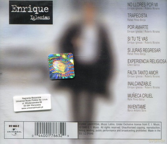 Enrique Iglesias: Enrique [CD]