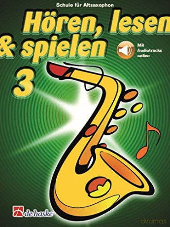 Hren Lesen Spielen 3 Altsaxophon - Jaap Kastelein [KSIĄŻKA]