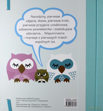 Mój Pierwszy Album Chłopiec Tw [KSIĄŻKA]