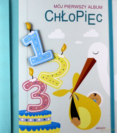 Mój Pierwszy Album Chłopiec Tw [KSIĄŻKA]