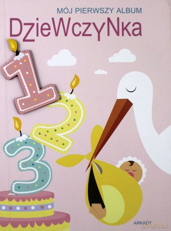 Mój Pierwszy Album Dziewczynka Tw [KSIĄŻKA]