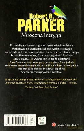 Mroczna Intryga - Robert B.Parker [KSIĄŻKA]