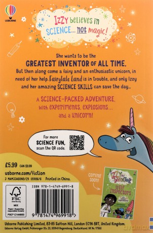 Izzy The Inventor &/Unexpected Unicorn - Zanna Davidson [KSIĄŻKA]
