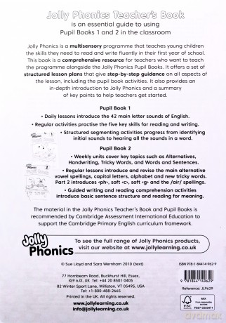 Jolly Phonics Teacher's Book: in Precursive Letters (British English edition) - Sara Wernham [KSIĄŻKA]