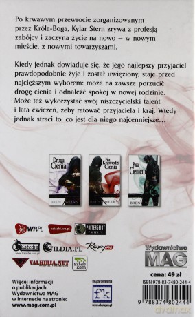Na Krawędzi Cienia Tom 2 Trylogia Nocnego Anioła Tw - Brent Weeks [KSIĄŻKA]