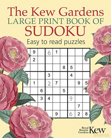 Kew Gardens Large Print Book Of Sudoku - Eric Saunders [KSIĄŻKA]