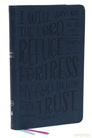 KJV, Thinline Youth Edition Bible, Verse Art Cover Collection, Leathersoft, Teal, Red Letter, Comfort Print: Holy Bible, King James Version [KSIĄŻKA]