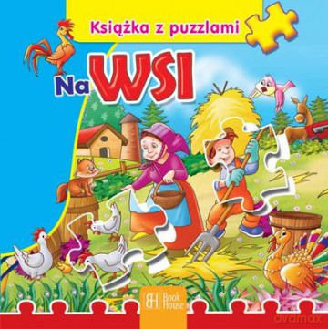 Na Wsi Książka Z Puzzlami Tw [KSIĄŻKA]
