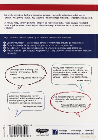 Najszczęśliwsze Niemowlę W Okolicy - Harvey Karp [KSIĄŻKA]