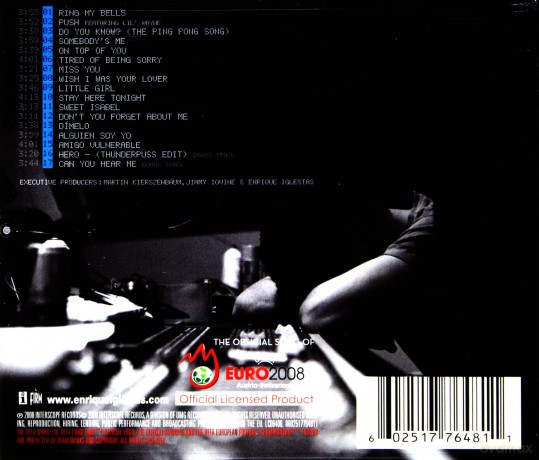 Enrique Iglesias: Insomniac New Version (Polska Cena!!) [CD]