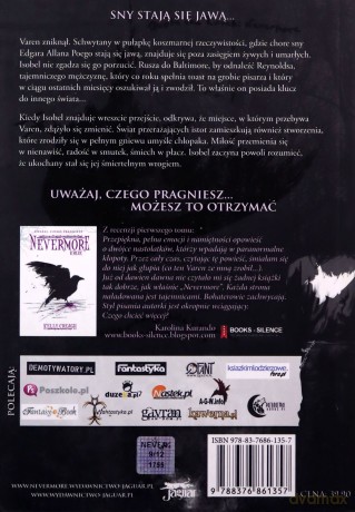 Nevermore Cienie - Kelly Creagh [KSIĄŻKA]