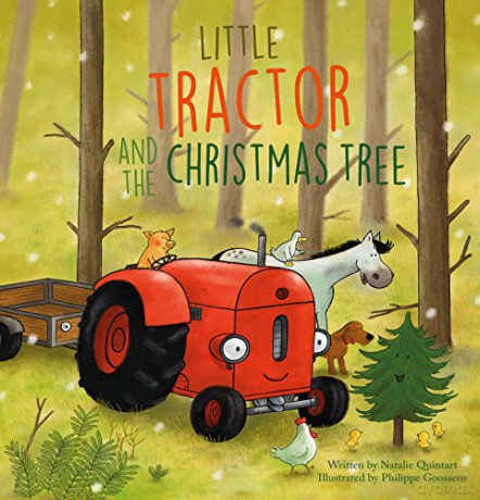 Little Tractor And The Christmas Tree - Natalie Quinart [KSIĄŻKA]