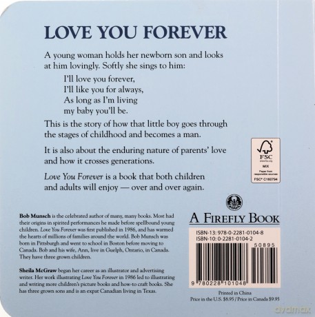 Love You Forever - Robert Munsch [KSIĄŻKA]