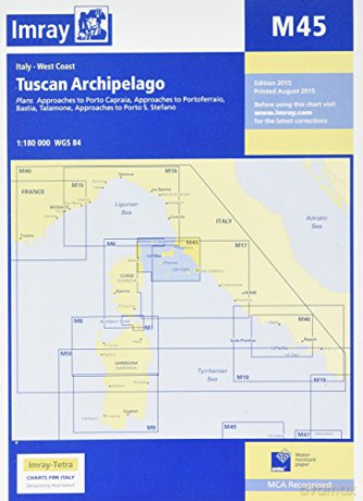 M45 Tuscan Archipelago - Imray [KSIĄŻKA]
