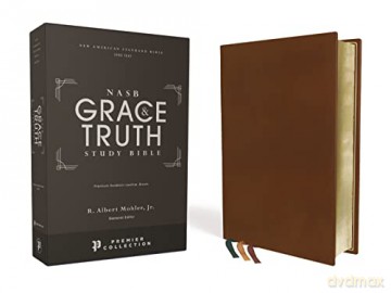 Nasb The Grace/Truth Study Bible Brown [KSIĄŻKA]