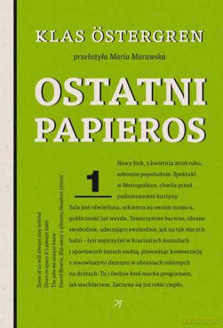 Ostatni Papieros - Klas Ostergren [KSIĄŻKA]