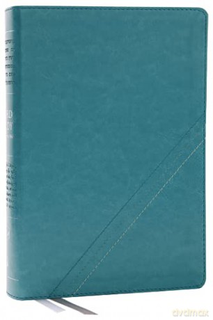NKJV, Word Study Reference Bible, Leathersoft, Turquoise, Red Letter, Comfort Print: 2,000 Keywords that Unlock the Meaning of the Bible - Bibles - Thomas Nelson [KSIĄŻKA]
