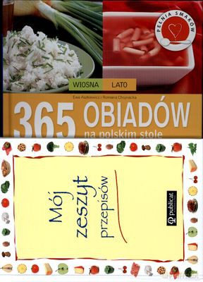 Pakiet 365 Obiadów Na Polskim Stole/ Mój Zeszyt Przepisów Gratis Tw [KSIĄŻKA]