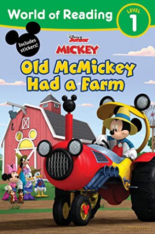 Old McMickey Had a Farm (Disney Junior Mickey: World of Reading, Level 1) - Disney Books [KSIĄŻKA]