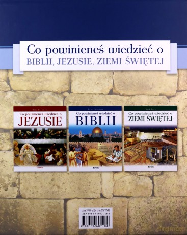 Pakiet Co Powinieneś Wiedzieć O Biblii/ Jezusie/ Ziemi Świętej Tw [KSIĄŻKA]