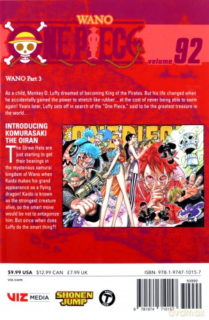 One Piece Vol 92 - Eiichrio Oda [KOMIKS]