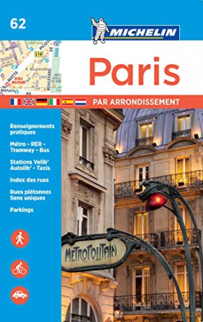 Paris Plan Par Arrondissements - Michelin [KSIĄŻKA]