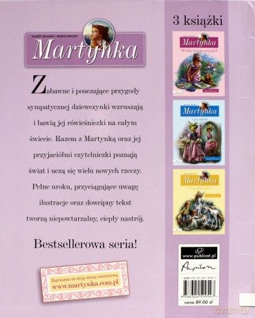 Pakiet Martynka I Jej Świat/ Wielka Księga Przygód/ W Krainie Baśni Tw - Albert Delahaye, Marcel Marlier [KSIĄŻKA]
