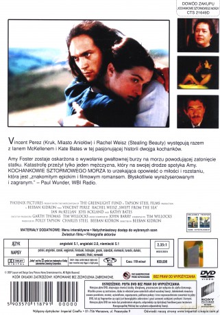 Kochankowie sztormowego morza [DVD]