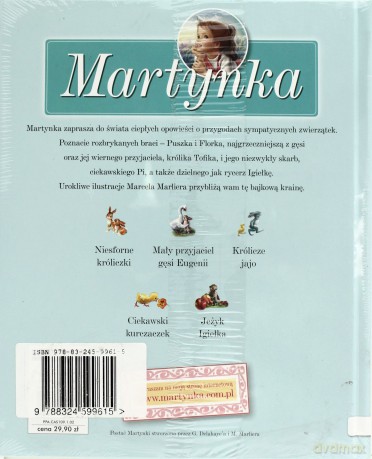 Pakiet Martynka Opowiada Historyjki O Zwierzątkach + Pamiętnik Tw - Wanda Chotomska [KSIĄŻKA]