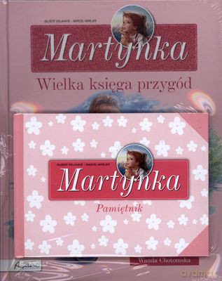 Pakiet Martynka Wielka Księga Przygód + Pamiętnik Tw - Wanda Chotomska [KSIĄŻKA]