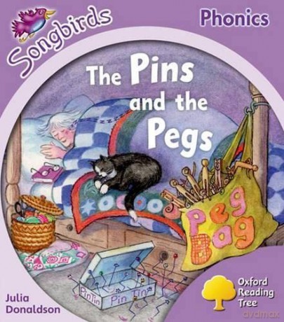 Pins Peg Stage 1+ More - Julia Donaldson [KSIĄŻKA]