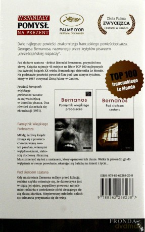 Pakiet Pamiętnik Wiejskiego Proboszcza/ Pod Słońcem Szatana - Georges Bernanos [KSIĄŻKA]