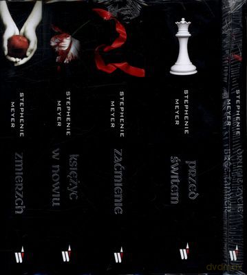 Pakiet Saga Zmierzch/ Księżyc W Nowiu/ Zaćmienie/ Przed Świtem + Drugie Życie Bree Tanner Gratis Tw - Stephenie Meyer [KSIĄŻKA]