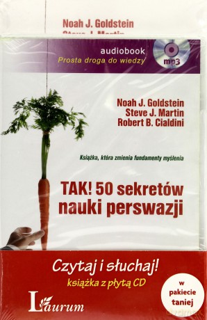 Pakiet Tak! 50 Sekretów Nauki Perswazji Tw [KSIĄŻKA]+[CD]