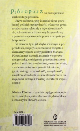 Pióropusz - Marian Pilot [KSIĄŻKA]