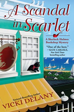 Scandal In Scarlet A - Delany [KSIĄŻKA]