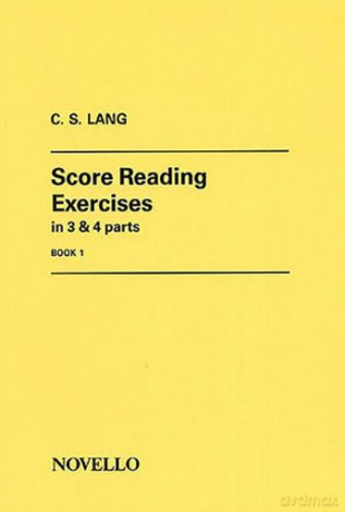 Score Reading Exercise Book 1 - C. S. Lang [KSIĄŻKA]