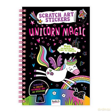 Scratch Art Unicorn Magic - Sarah Wade [KSIĄŻKA]