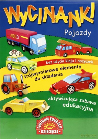 Pojazdy Wycinanki - Małgorzata Potocka [KSIĄŻKA]